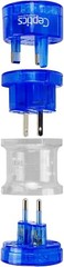 Ceptics Travel Adapter Worldwide Works in Europe, Asia, UK New Zealand Australia