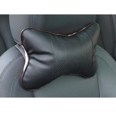 Four Seasons Breathable Leather Surface Car Neck Pillow Head Pillow, CMS5413A, C