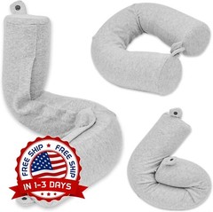 Almohada El Cuello La Cabeza De Espuma Viscoelástica Para Avión Y Viaje Automóvi