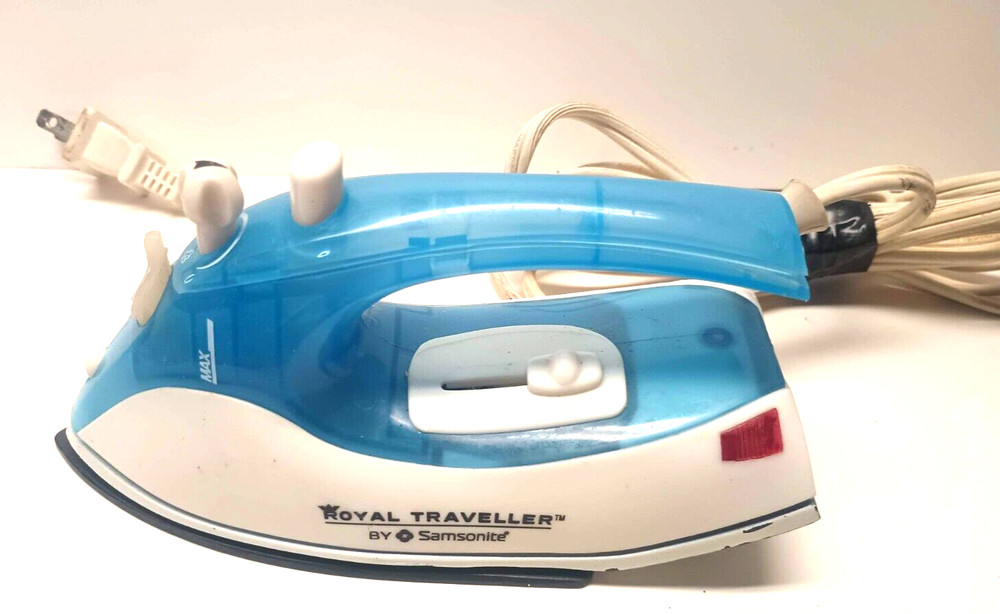 Royal Traveller by Samsonite. The Travel Iron Dual Voltage 12-0138 WORKS!